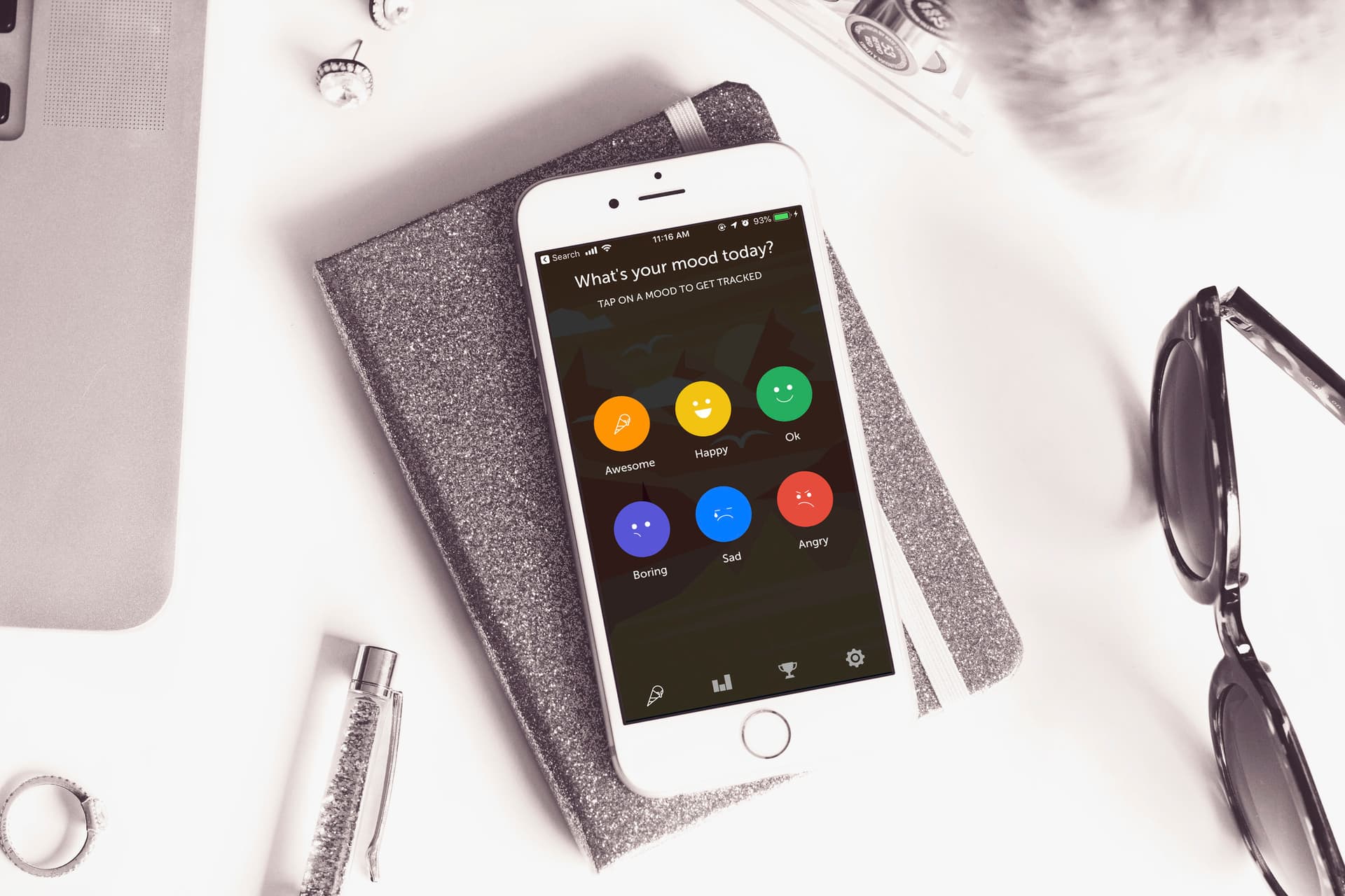 Mood tracking and activity presets