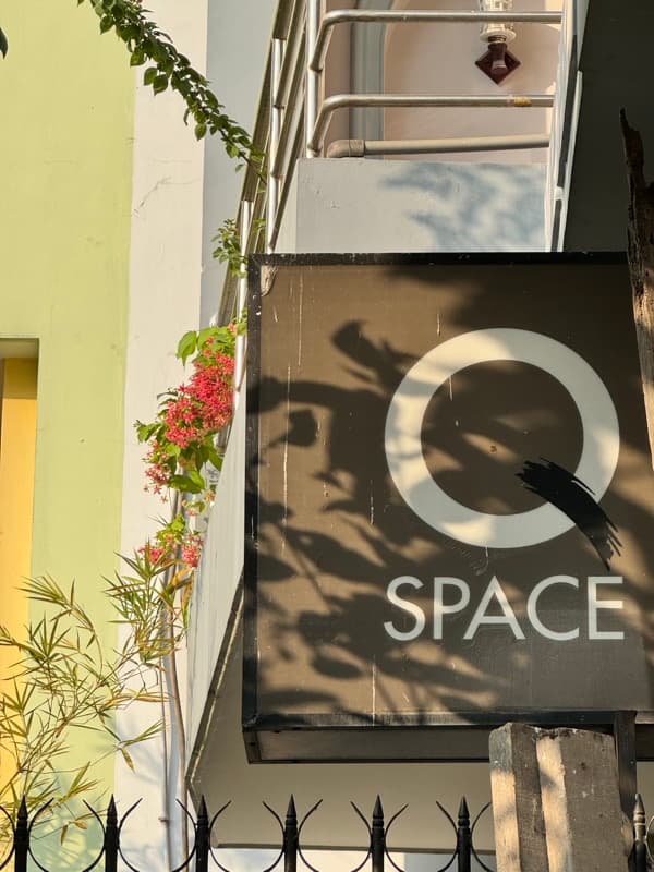 QSpace coworking sign