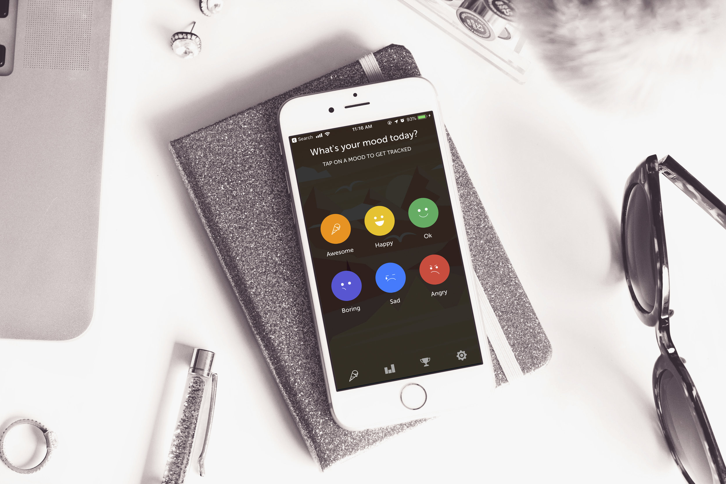 Mood tracking and activity presets